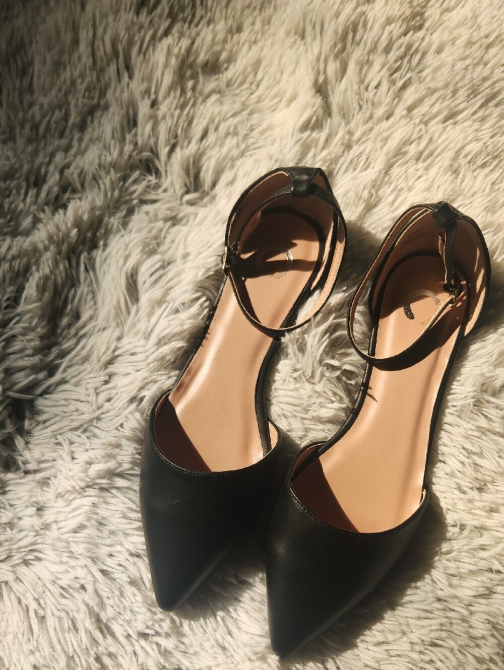 NWT Journee Collection Reba Buckle Pointed Toe Ballet Flats REBA Size 11 - Picture 4 of 7